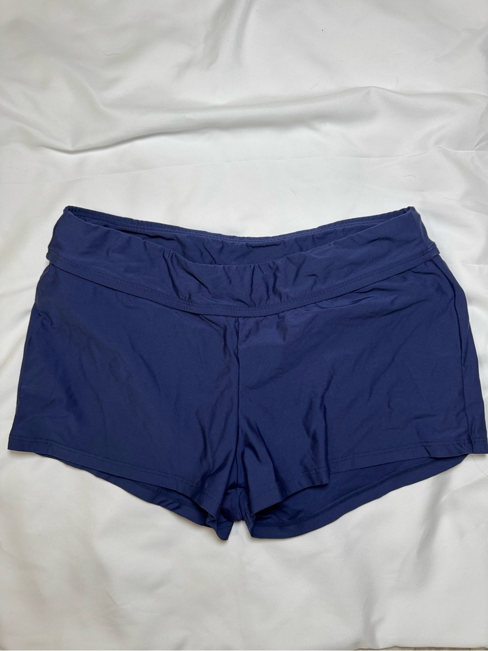 Women's Navy Athletic Shorts